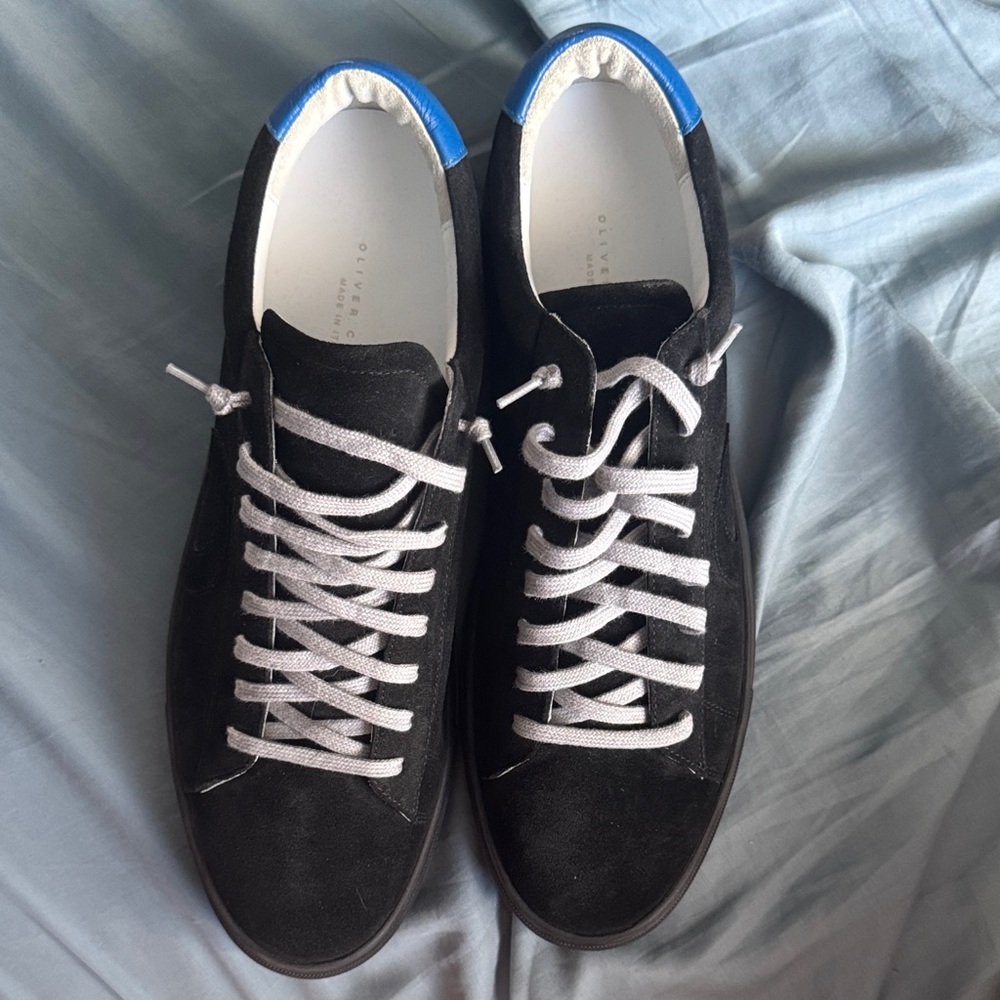Black and Blue Oliver Cabell Men's Sneakers